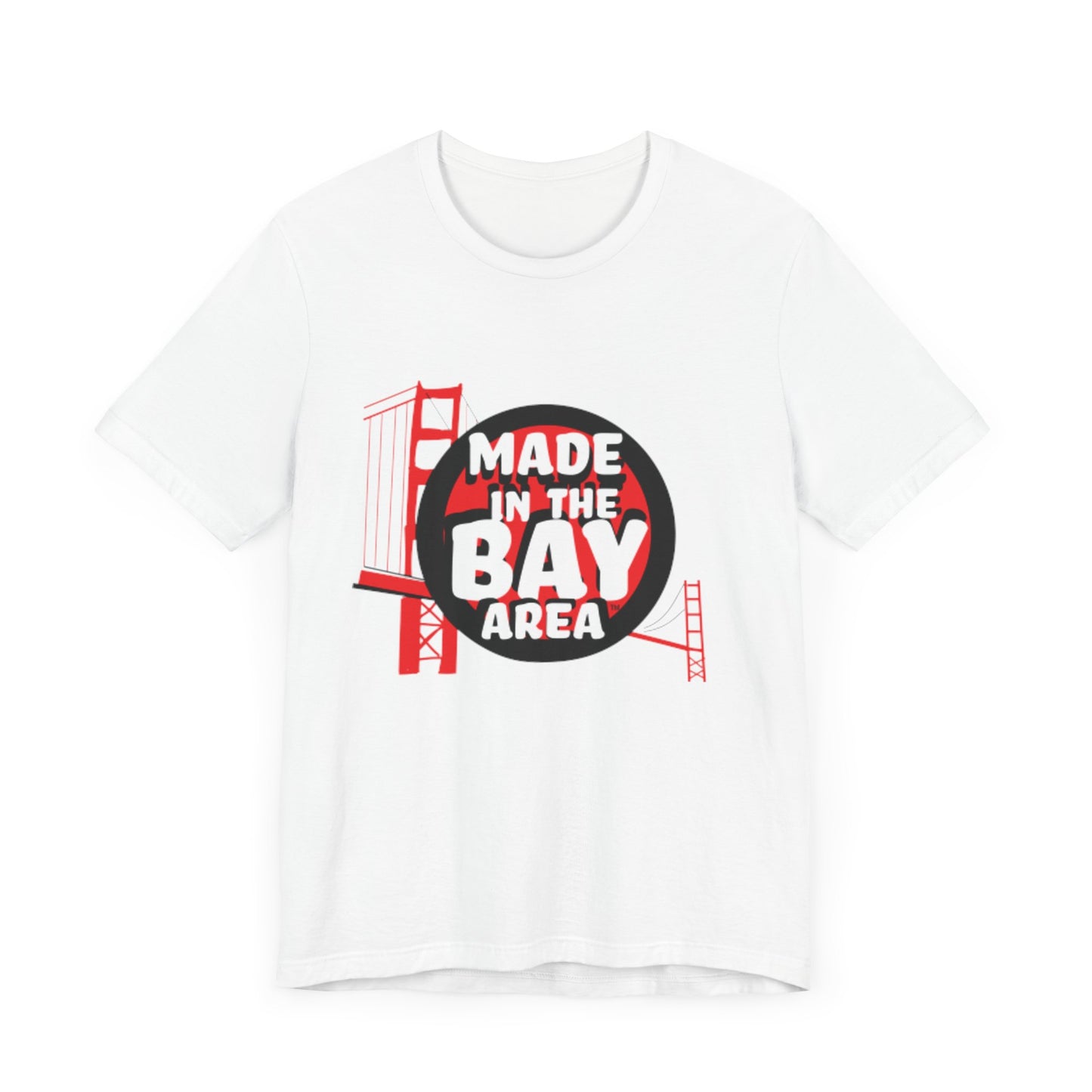 Made in the Bay Area Unisex Jersey Tee - Casual California Style