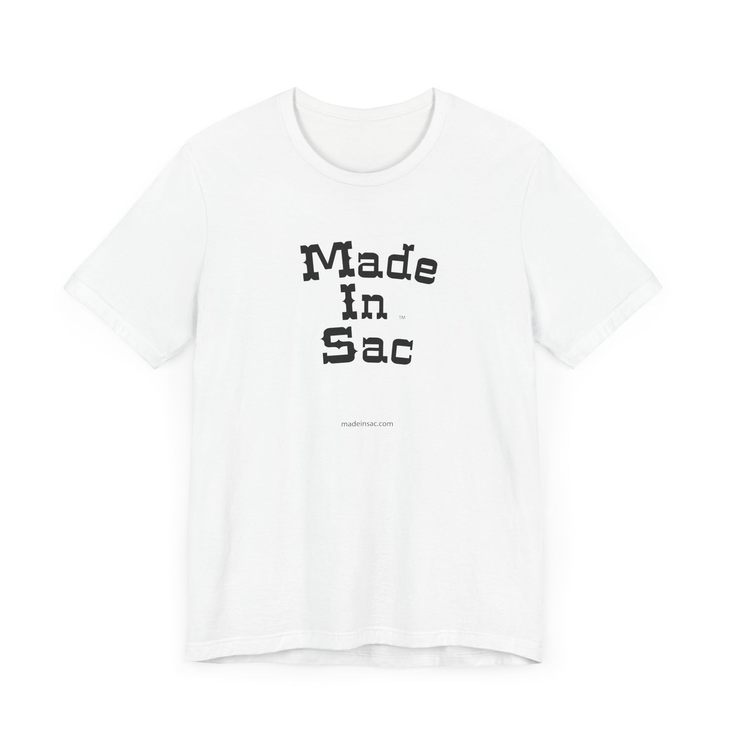 Made in Sac - Unisex Jersey Tee - Casual California Style