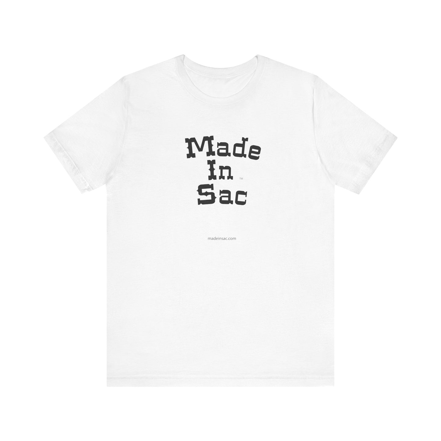 Made in Sac - Unisex Jersey Tee - Casual California Style