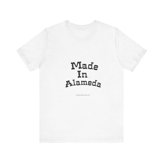 Hotep promotes Made in Alameda  on a Unisex Jersey Tee - Casual California Style